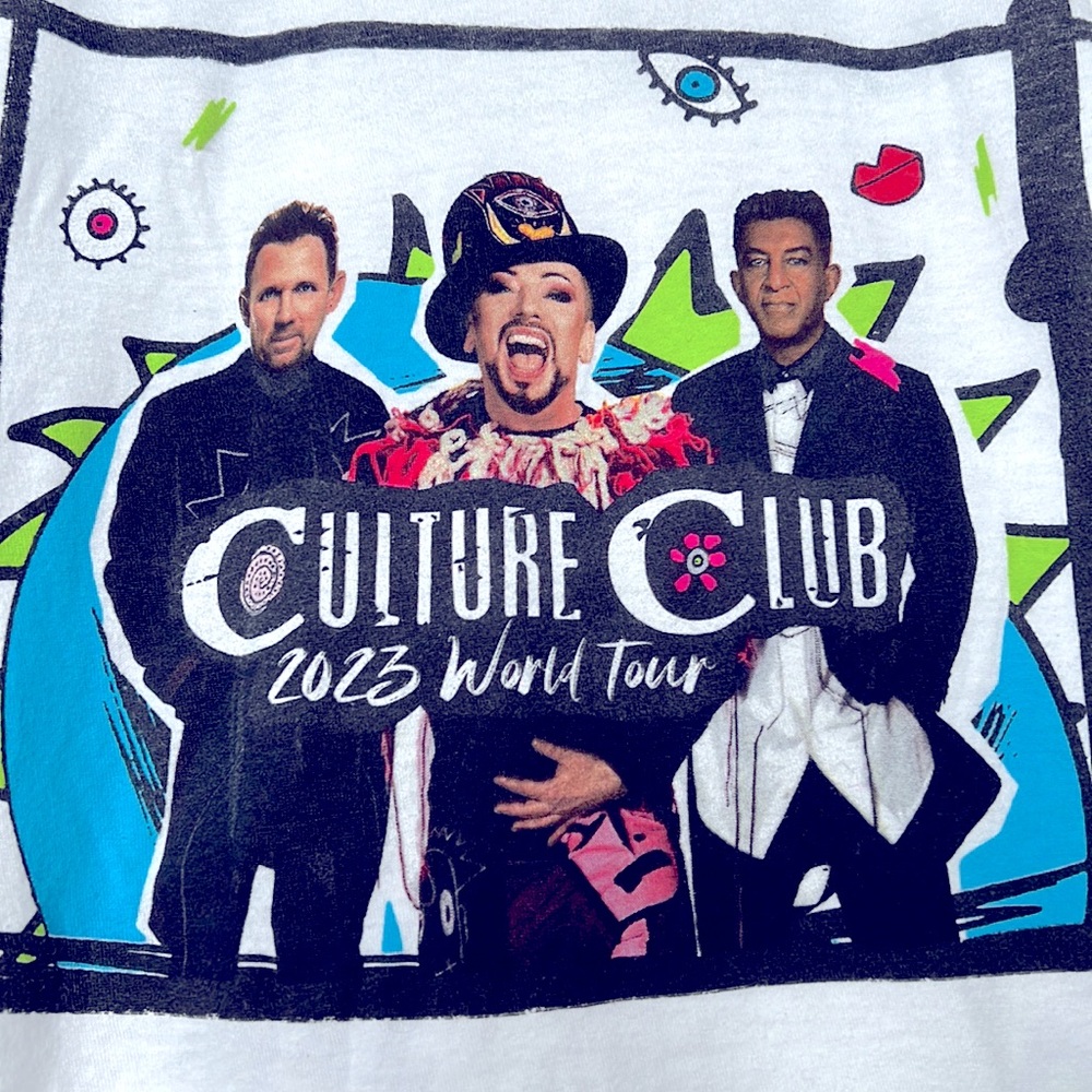 Boy George culture club tour shirt